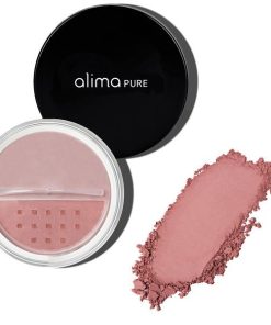 Mineralno rdečilo za lička, Antique Rose (4.5 g). Alima Pure, naravna kozmetika.