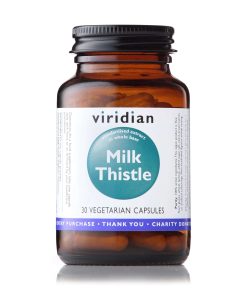 Ekološki pegasti badelj (30 kapsul). Viridian Nutrition.