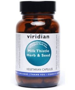 Standardiziran pegasti badelj (30 kapsul). Viridian Nutrition, naravni prehranski dodatki.
