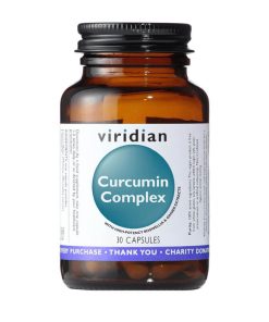 Aktiven Kurkumin kompleks (30 kapsul) Viridian Nutrition