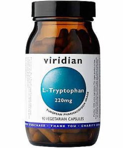 L-tryptophan (L-triptofan) (30 kapsul). Viridian Nutrition