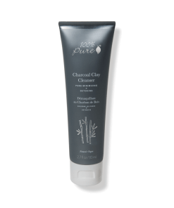Čistilni gel iz oglja in gline (80 ml). 100% Pure, naravna kozmetika.
