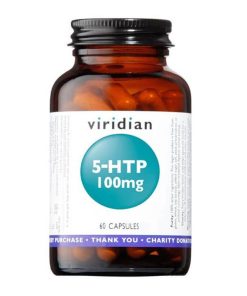 5-HTP 100mg, 60 kapsul. Viridian Nutrition. Pomoč pri stresu