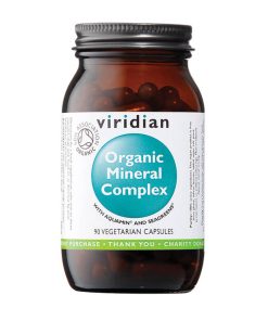 Ekološki mineralni kompleks, 90 kapsul. Viridian Nutrition, naravni prehranski dodatki.