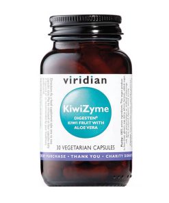 KiwiZyme, unikaten izvleček kivija, 30 kapsul. Viridian Nutrition, naravni prehranski dodatki.