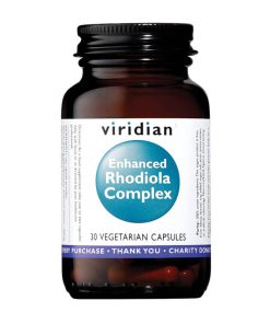 Obogaten Rhodiola kompleks (30 kapsul). Viridian Nutrition.