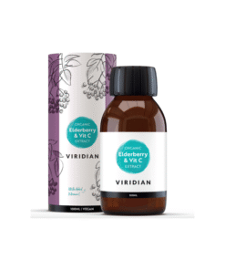 Ekološki sirup črnega bezga z vitaminom C, 100ml