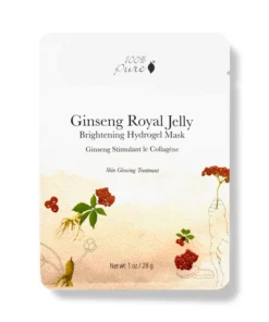 Gineng posvetlitvena hidrogel maska, 1 kos